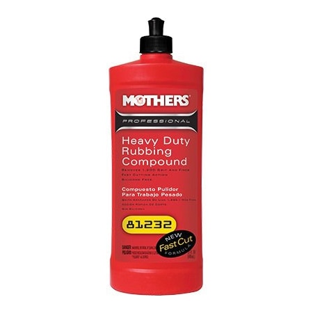 Mothers PRO HEAVY DUTY RUBBING COMPOUND - 32 oz Quart 81232